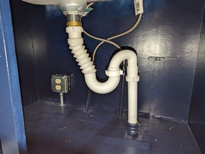 Quick Answer: How Do You Install A P Trap Under A Kitchen Sink??